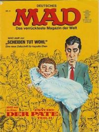 Cover for Mad (BSV - Williams, 1967 series) #81