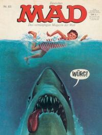 Cover for Mad (BSV - Williams, 1967 series) #83