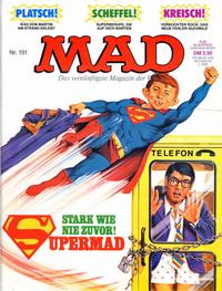 Cover for Mad (BSV - Williams, 1967 series) #151