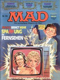Cover for Mad (BSV - Williams, 1967 series) #154