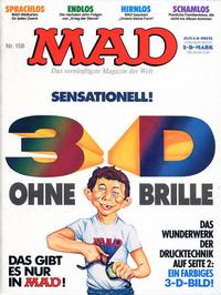Cover for Mad (BSV - Williams, 1967 series) #158