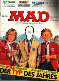 Cover Thumbnail for Mad (BSV - Williams, 1967 series) #210
