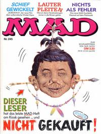 Cover for Mad (BSV - Williams, 1967 series) #245