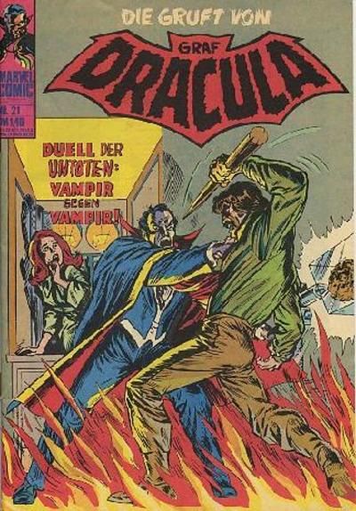Cover for Die Gruft von Graf Dracula (BSV - Williams, 1974 series) #21