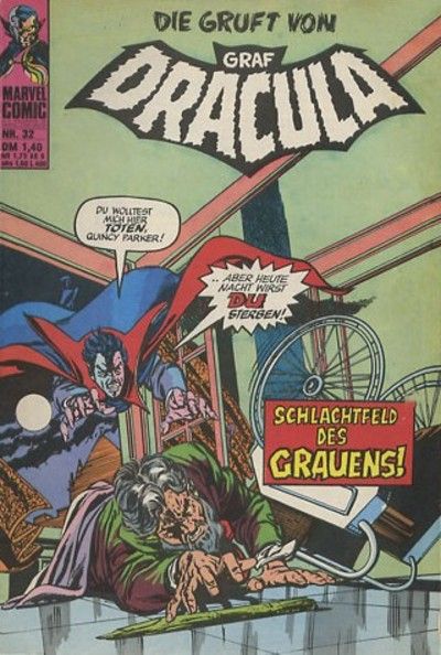 Cover for Die Gruft von Graf Dracula (BSV - Williams, 1974 series) #32