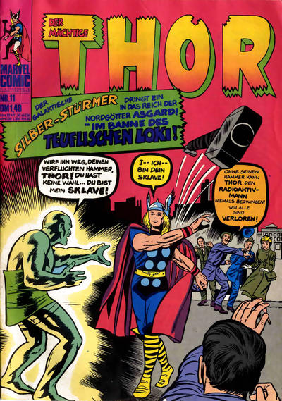 Cover for Thor (BSV - Williams, 1974 series) #11