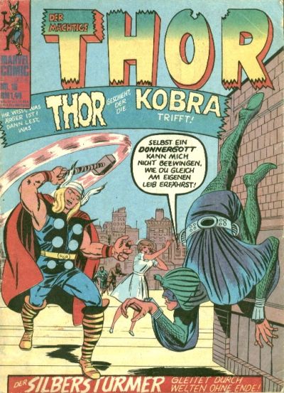 Cover for Thor (BSV - Williams, 1974 series) #16