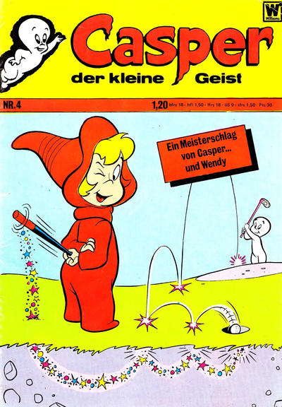 Cover for Casper der kleine Geist (BSV - Williams, 1973 series) #4