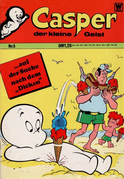 Cover for Casper der kleine Geist (BSV - Williams, 1973 series) #5