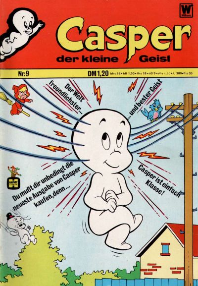 Cover for Casper der kleine Geist (BSV - Williams, 1973 series) #9