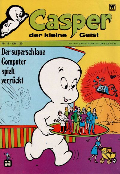 Cover for Casper der kleine Geist (BSV - Williams, 1973 series) #11