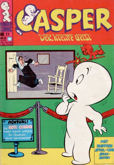 Cover for Casper der kleine Geist (BSV - Williams, 1973 series) #17