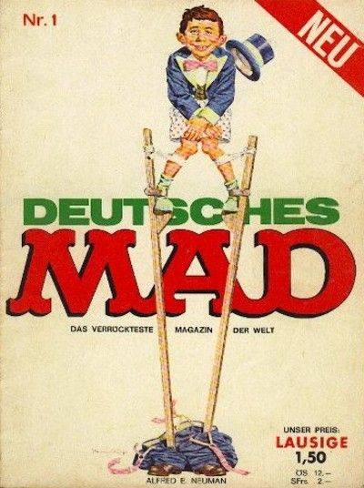 Cover for Mad (BSV - Williams, 1967 series) #1
