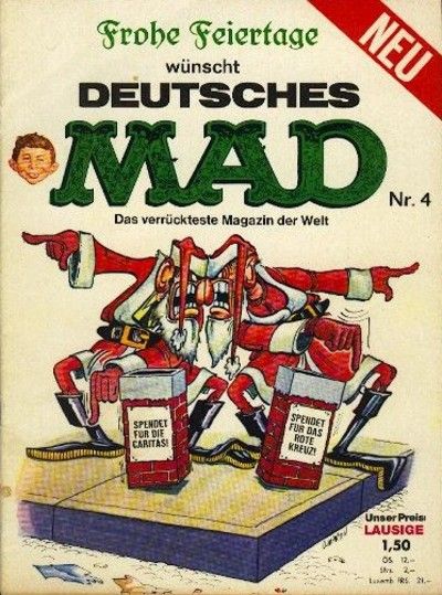 Cover for Mad (BSV - Williams, 1967 series) #4