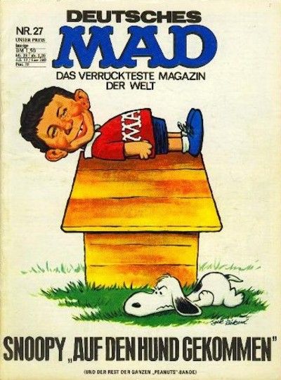 Cover for Mad (BSV - Williams, 1967 series) #27
