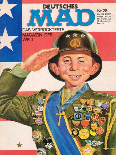 Cover for Mad (BSV - Williams, 1967 series) #28