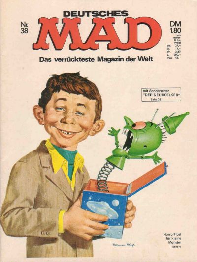 Cover for Mad (BSV - Williams, 1967 series) #38