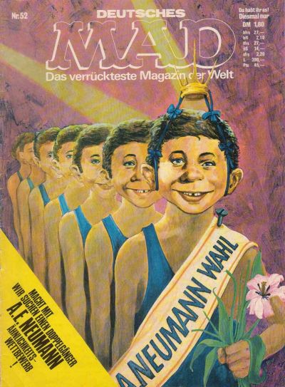 Cover for Mad (BSV - Williams, 1967 series) #52