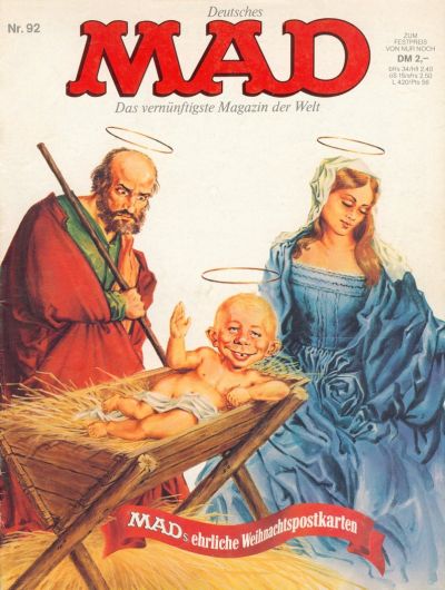 Cover for Mad (BSV - Williams, 1967 series) #92