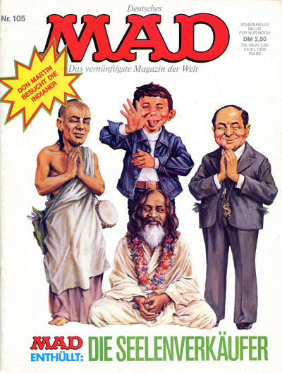 Cover for Mad (BSV - Williams, 1967 series) #105
