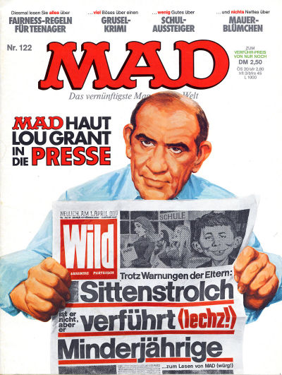 Cover for Mad (BSV - Williams, 1967 series) #122