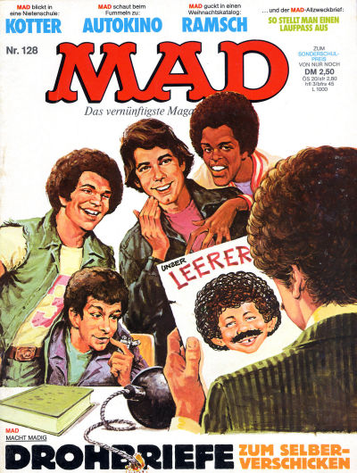 Cover for Mad (BSV - Williams, 1967 series) #128
