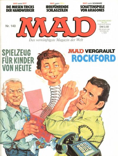 Cover for Mad (BSV - Williams, 1967 series) #140