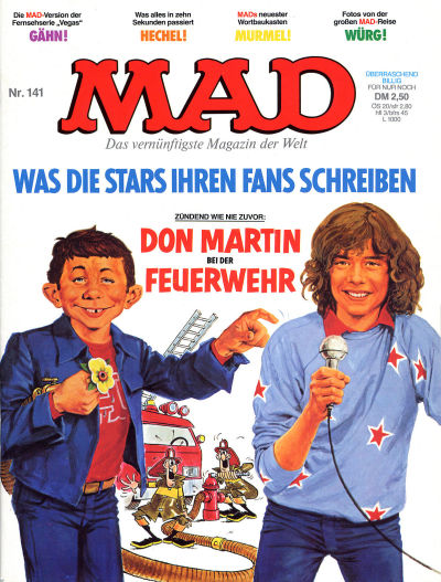 Cover for Mad (BSV - Williams, 1967 series) #141