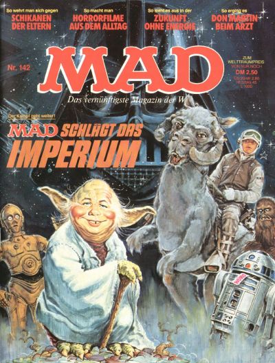Cover for Mad (BSV - Williams, 1967 series) #142
