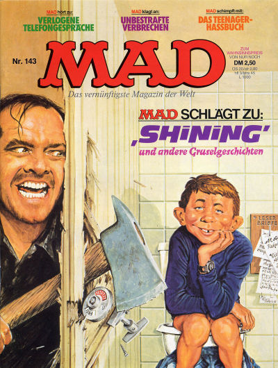 Cover for Mad (BSV - Williams, 1967 series) #143