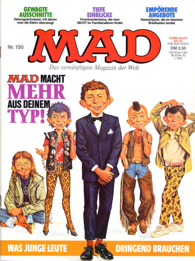 Cover for Mad (BSV - Williams, 1967 series) #150
