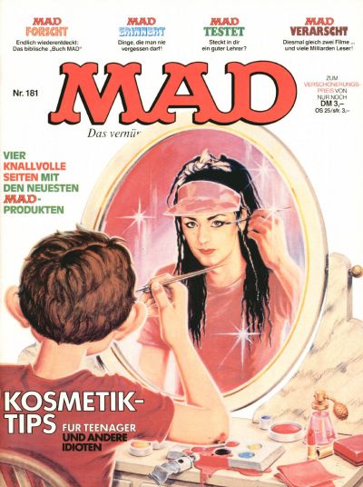 Cover for Mad (BSV - Williams, 1967 series) #181