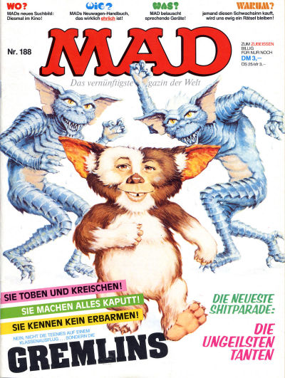 Cover for Mad (BSV - Williams, 1967 series) #188