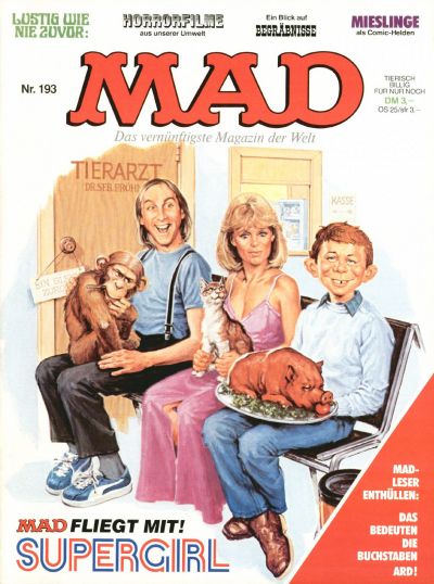 Cover for Mad (BSV - Williams, 1967 series) #193