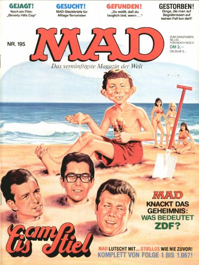 Cover for Mad (BSV - Williams, 1967 series) #195