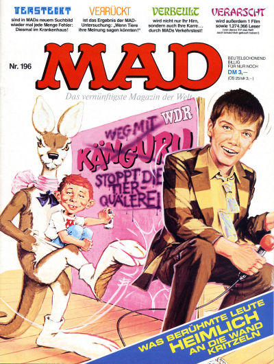 Cover for Mad (BSV - Williams, 1967 series) #196