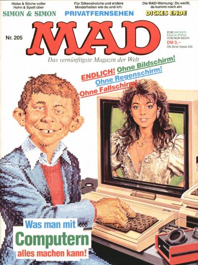 Cover for Mad (BSV - Williams, 1967 series) #205