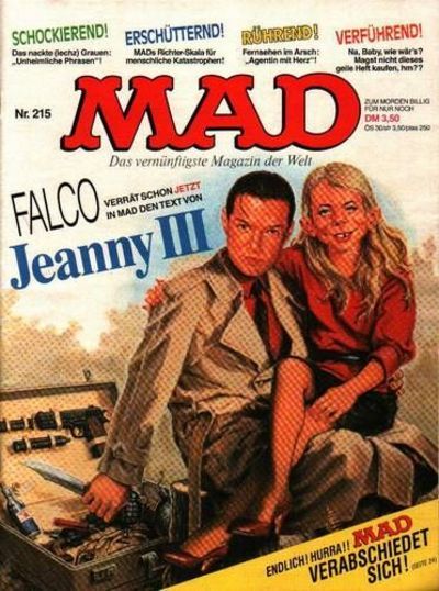 Cover for Mad (BSV - Williams, 1967 series) #215