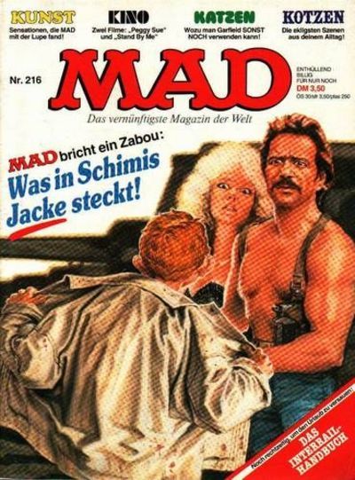 Cover for Mad (BSV - Williams, 1967 series) #216