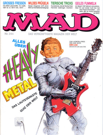 Cover for Mad (BSV - Williams, 1967 series) #244