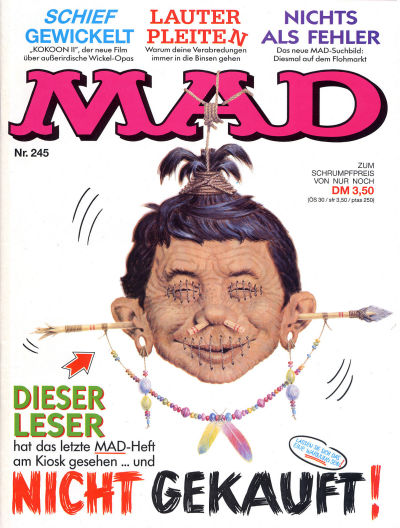 Cover for Mad (BSV - Williams, 1967 series) #245