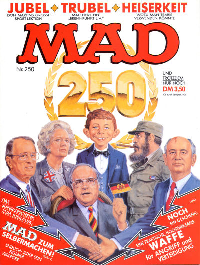 Cover for Mad (BSV - Williams, 1967 series) #250