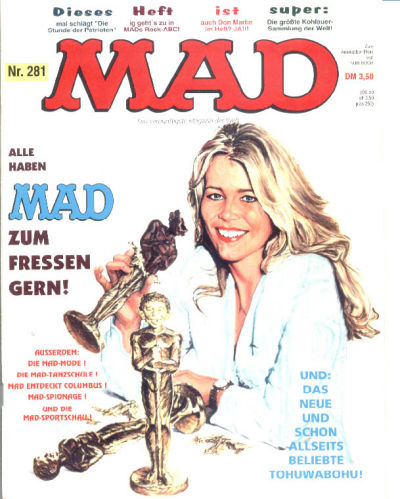 Cover for Mad (BSV - Williams, 1967 series) #281