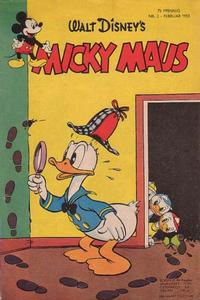 Cover Thumbnail for Micky Maus (Egmont Ehapa, 1951 series) #2/1953