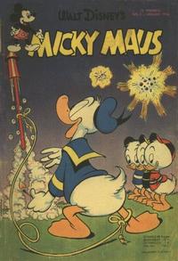 Cover Thumbnail for Micky Maus (Egmont Ehapa, 1951 series) #1/1954