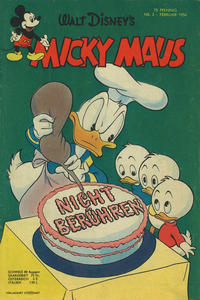 Cover Thumbnail for Micky Maus (Egmont Ehapa, 1951 series) #2/1954