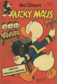 Cover Thumbnail for Micky Maus (Egmont Ehapa, 1951 series) #3/1955