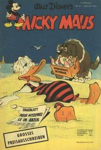 Cover Thumbnail for Micky Maus (Egmont Ehapa, 1951 series) #8/1955
