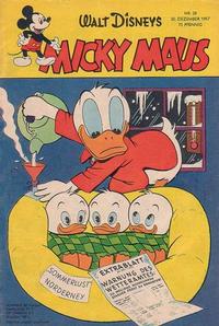 Cover Thumbnail for Micky Maus (Egmont Ehapa, 1951 series) #28/1957