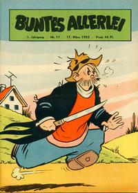 Cover Thumbnail for Buntes Allerlei (Aller Verlag, 1953 series) #11/1953